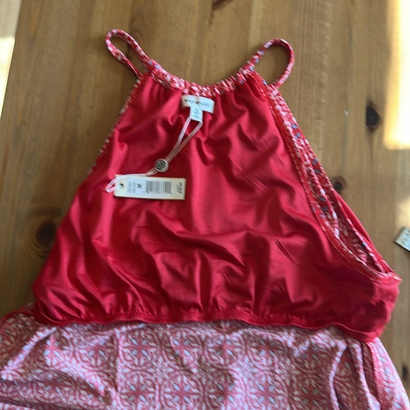 MAX STUDIO Summer Sleeveless Dress, halter neckline with keyhole cutout Size: M - Picture 12 of 15